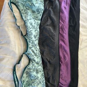 Floral and Solid Women's front closure bras XXXL and 42DDD
